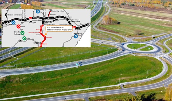 Foto - Źródło: Generalna Dyrekcja Dróg Krajowych i Autostrad - Oddział Rzeszów