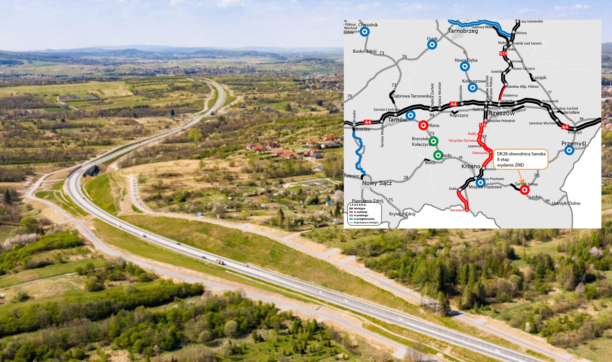 Foto - Źródło: Generalna Dyrekcja Dróg Krajowych i Autostrad - Oddział Rzeszów