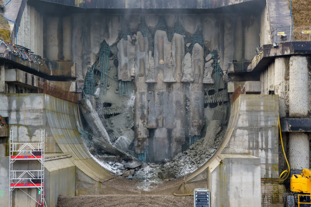 Foto: Zakończenie drążenia pierwszej nawy tunelu - S19 Rzeszów Południe - Babica / Źródło: Generalna Dyrekcja Dróg Krajowych i Autostrad - Oddział Rzeszów