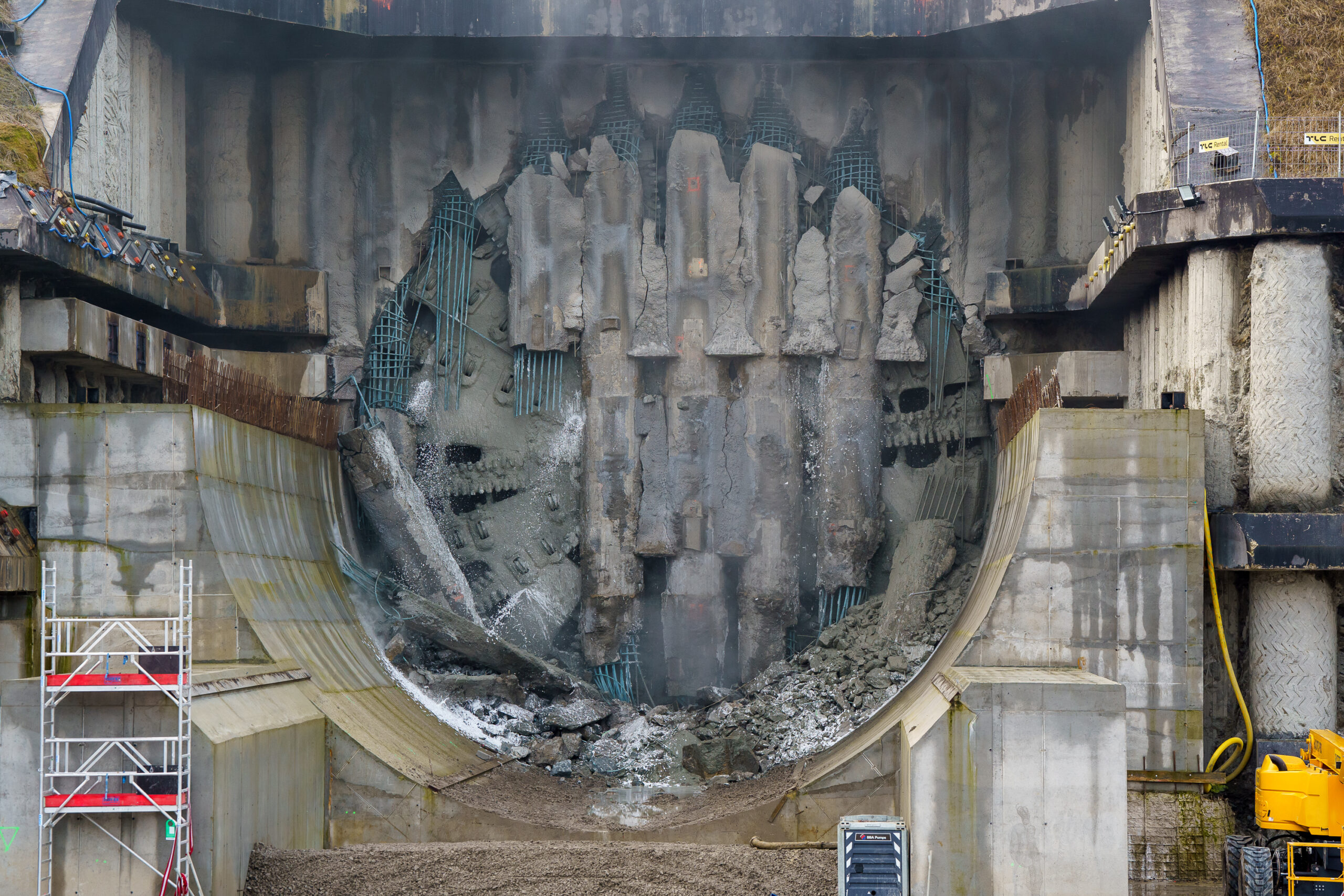 Foto: Zakończenie drążenia pierwszej nawy tunelu - S19 Rzeszów Południe - Babica / Źródło: Generalna Dyrekcja Dróg Krajowych i Autostrad - Oddział Rzeszów