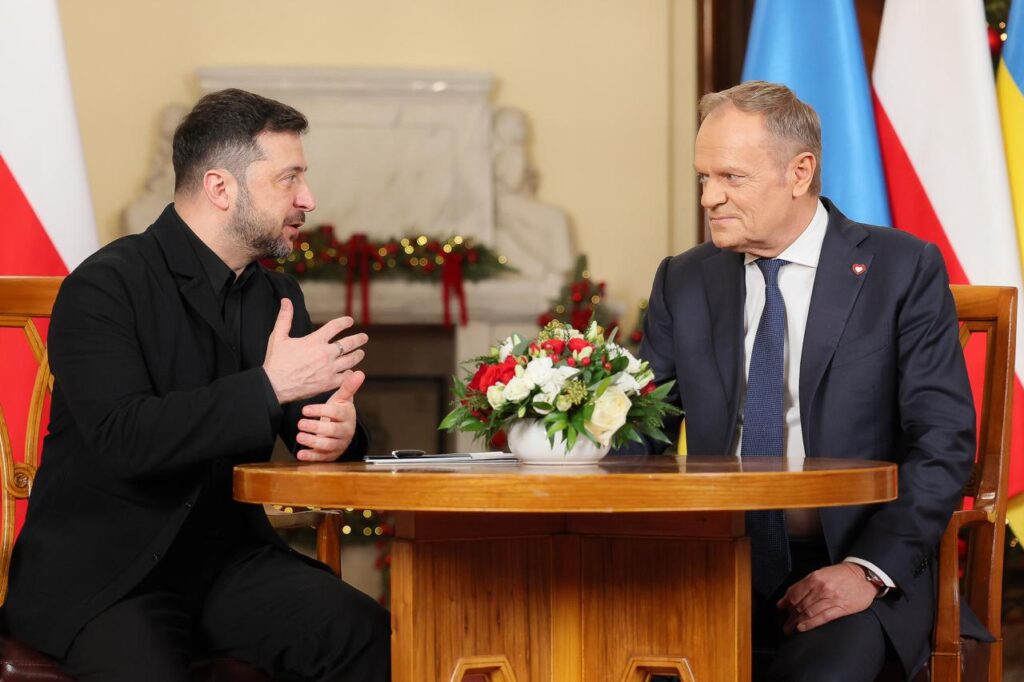 Foto: Spotkanie Premiera Donalda Tuska z Prezydentem Wołodymyrem Zełenskim