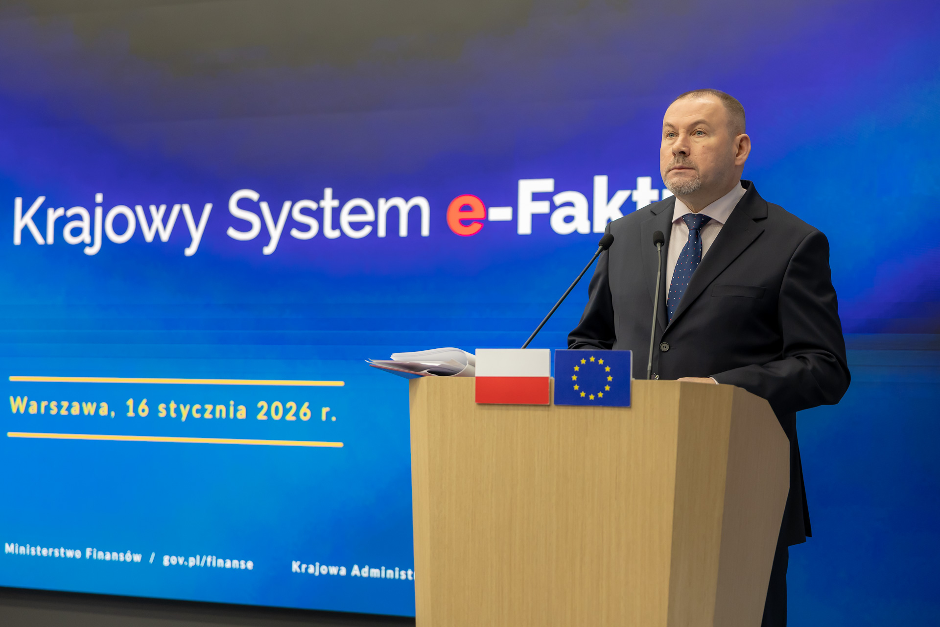 Foto: Zbigniew Stawicki, Podsekretarz Stanu w Ministerstwie Finansów, Zastępca Szefa Krajowej Administracji Skarbowej / Źródło: Ministerstwo Finansów