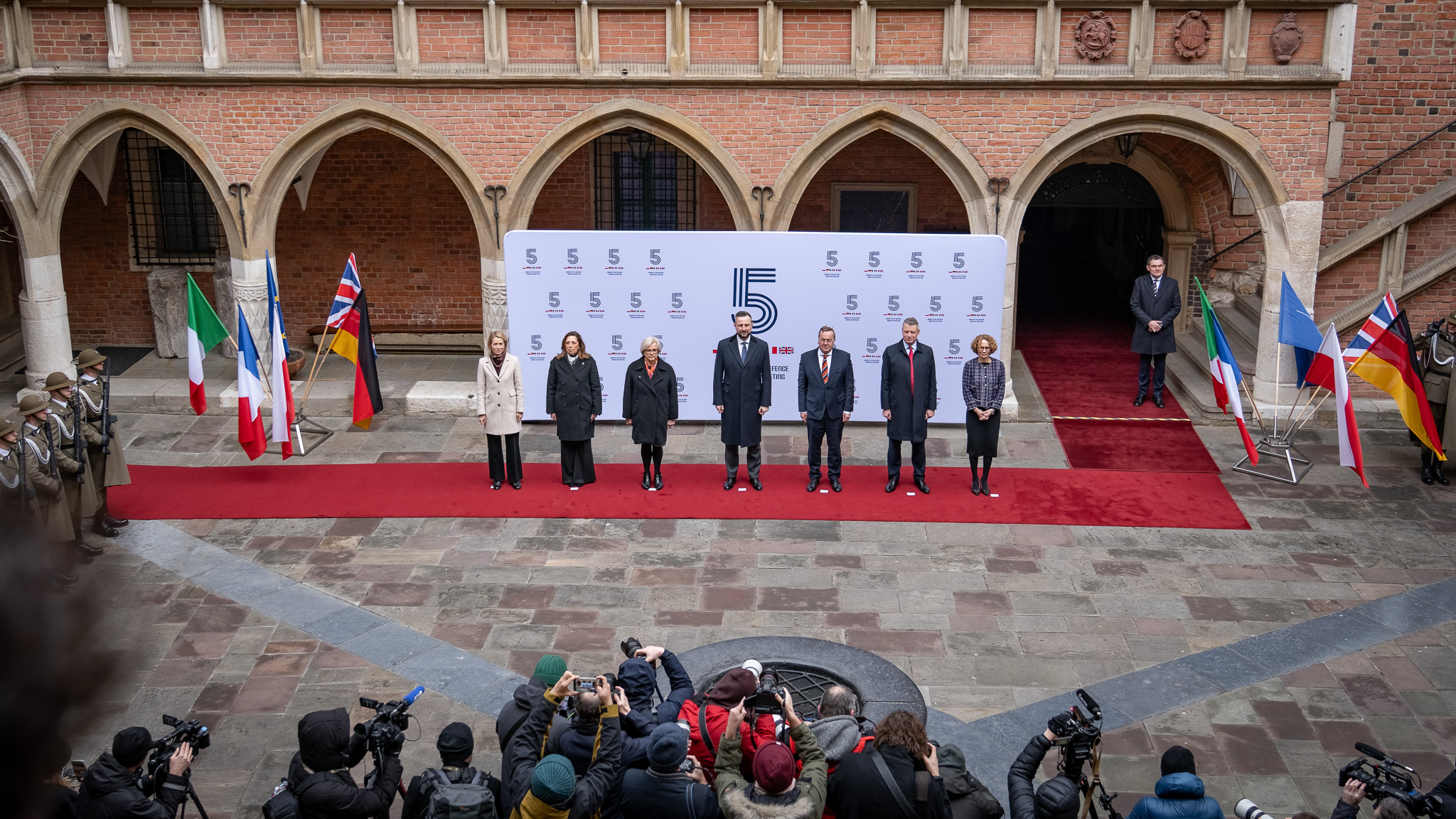 Spotkanie ministrów obrony Grupy E5