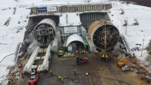 Foto: Portal północny tunelu - S19 Rzeszów Południe - Babica / Źródło: Generalna Dyrekcja Dróg Krajowych i Autostrad - Oddział Rzeszów