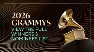 Grafika dzięki uprzejmości Recording Academy / Źródło: grammy.com