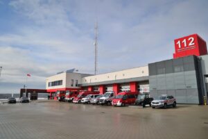 Foto: Nowy obiekt strażaków z Janowa Lubelskiego / Źródło: Ministerstwo Spraw Wewnętrznych i Administracji