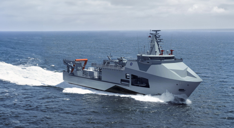 Foto: Okręt RATOWNIK