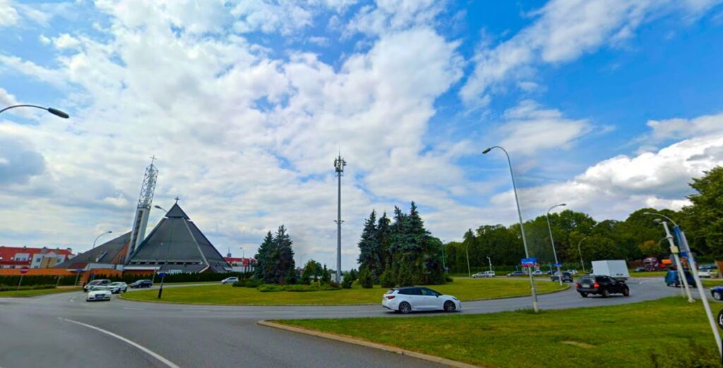 Foto: zdjęcie ronda w Rzeszowie