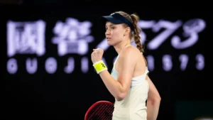 Foto: Elena Rybakina finał Australian Open 2026 / Źródło: WTA Tour