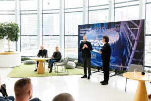 Od lewej: Mariusz Bednarz, Eugeniusz Twaróg, Szymon Midera i Jarosław Sroka. Fot. Piotrek Kordyś/RARR S.A.