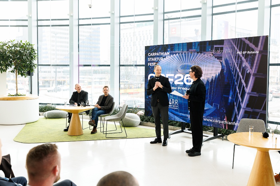 Od lewej: Mariusz Bednarz, Eugeniusz Twaróg, Szymon Midera i Jarosław Sroka. Fot. Piotrek Kordyś/RARR S.A.