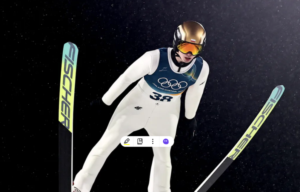 PAP/EPA / FILIP SINGER / Na zdjęciu: Kacper Tomasiak