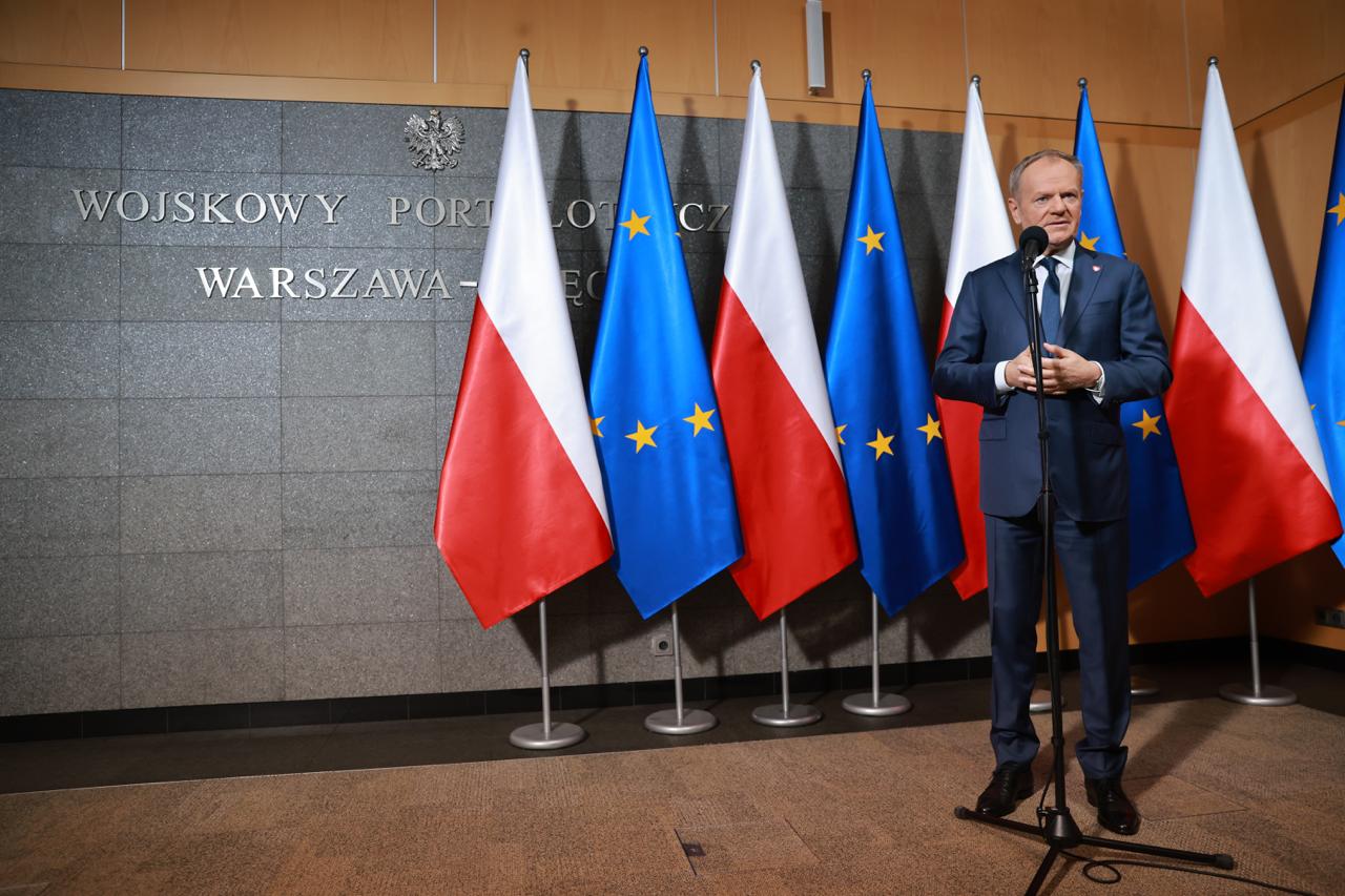 Foto: Oświadczenie Premiera Donalda Tuska, 12.02.2026 r. / Źródło: Kancelaria Prezesa Rady Ministrów