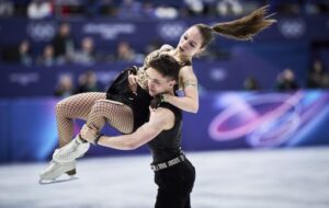 Foto: Sofija Dowhal i Wiktor Kulesza (para taneczna/łyżwiarstwo figurowe) zainaugurowali starty Polaków w XXV Zimowych Igrzyskach Olimpijskich Mediolan-Cortina 2026 / Fot.: Szymon Sikora/PKOl