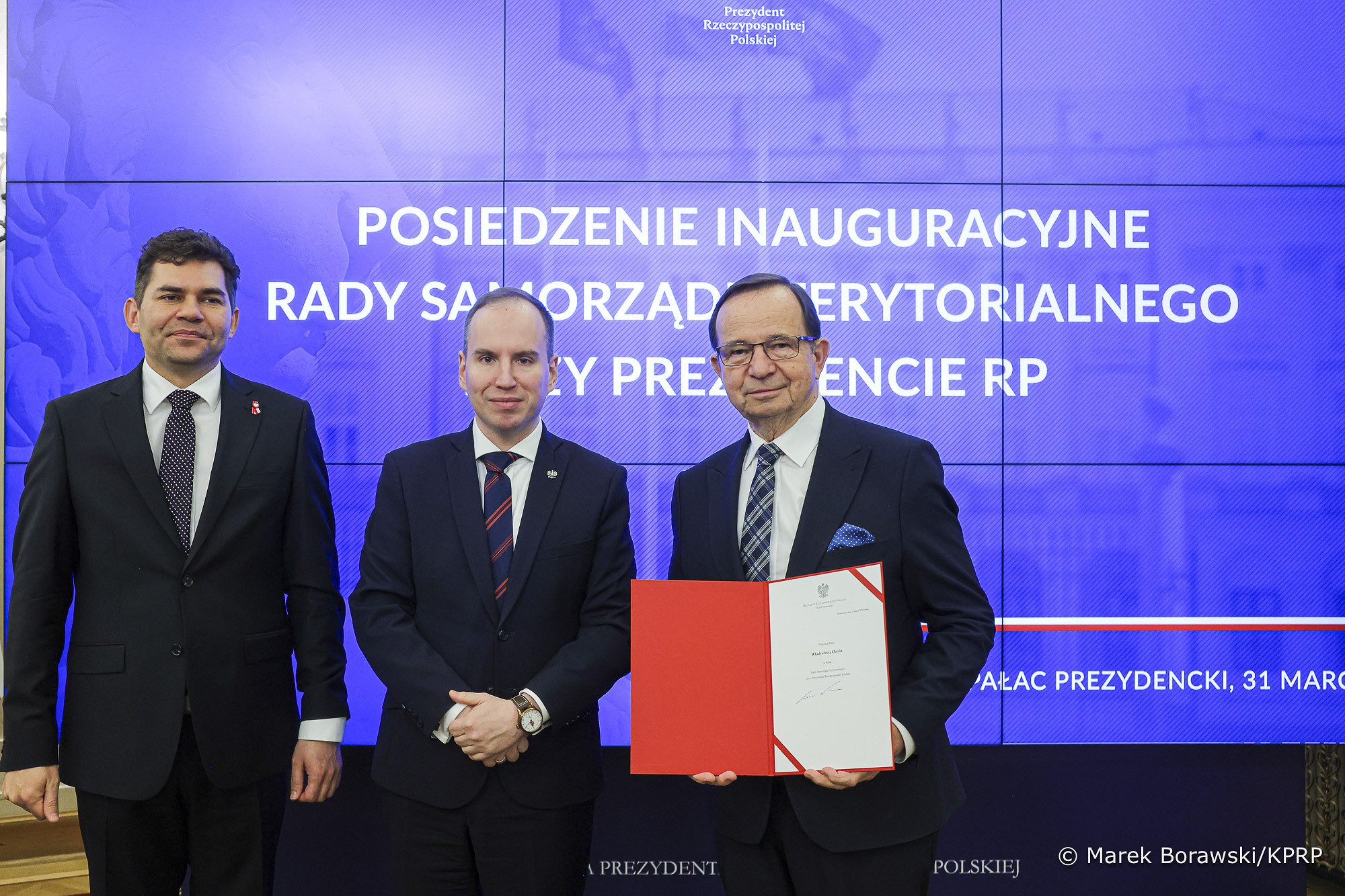 Foto: Posiedzenie inauguracyjne Rady Samorządu Terytorialnego przy Prezydencie RP w Pałacu Prezydenckim / Autor zdjęć: Marek Borawski
Kancelaria Prezydenta RP