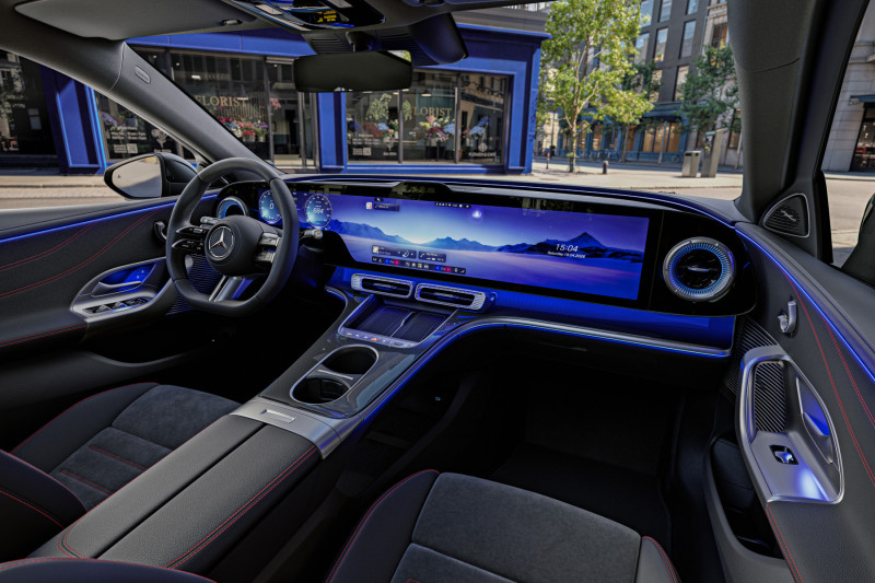Foto: Nowy Mercedes-Benz Klasy C - Wnętrze / Źródło: Mercedes-Benz Polska