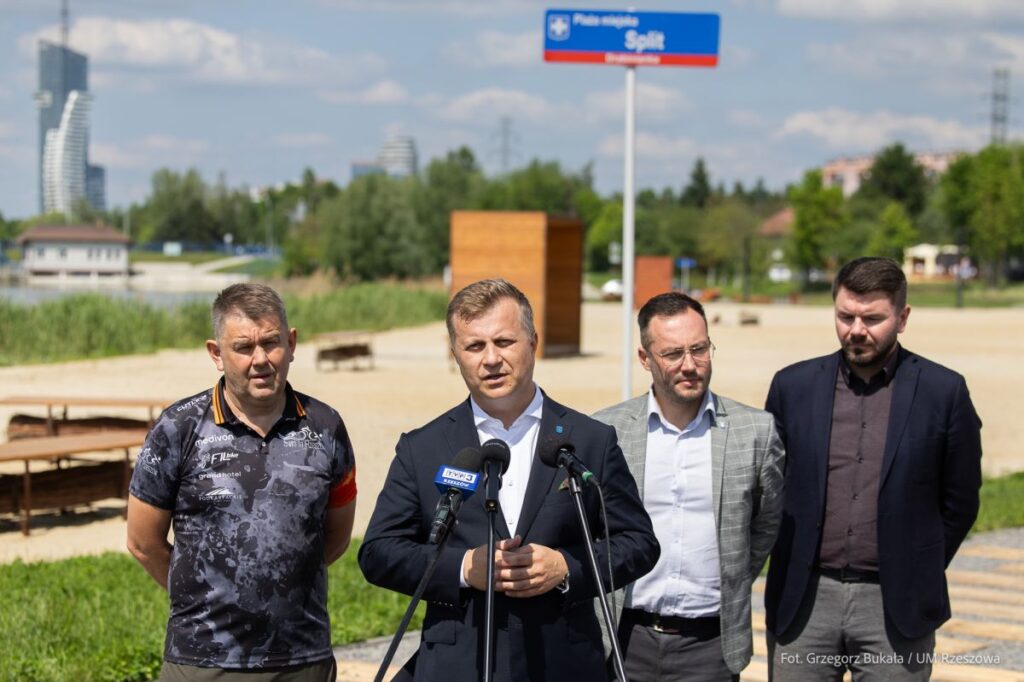 Foto: konferencja prasowa Triathlon Rzeszów 2026 r., fot. Grzegorz Bukała, Urząd Miasta Rzeszowa