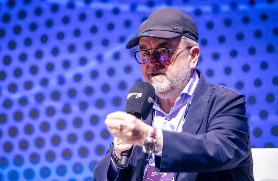 Edward Miszczak, dyrektor programowy Telewizji Polsat na Carpathian Startup Fest 2026. Fot. Tadeusz Poźniak/RARR