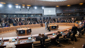 Foto: Szef MON w Brukseli / Źródło: Ministerstwo Obrony Narodowej