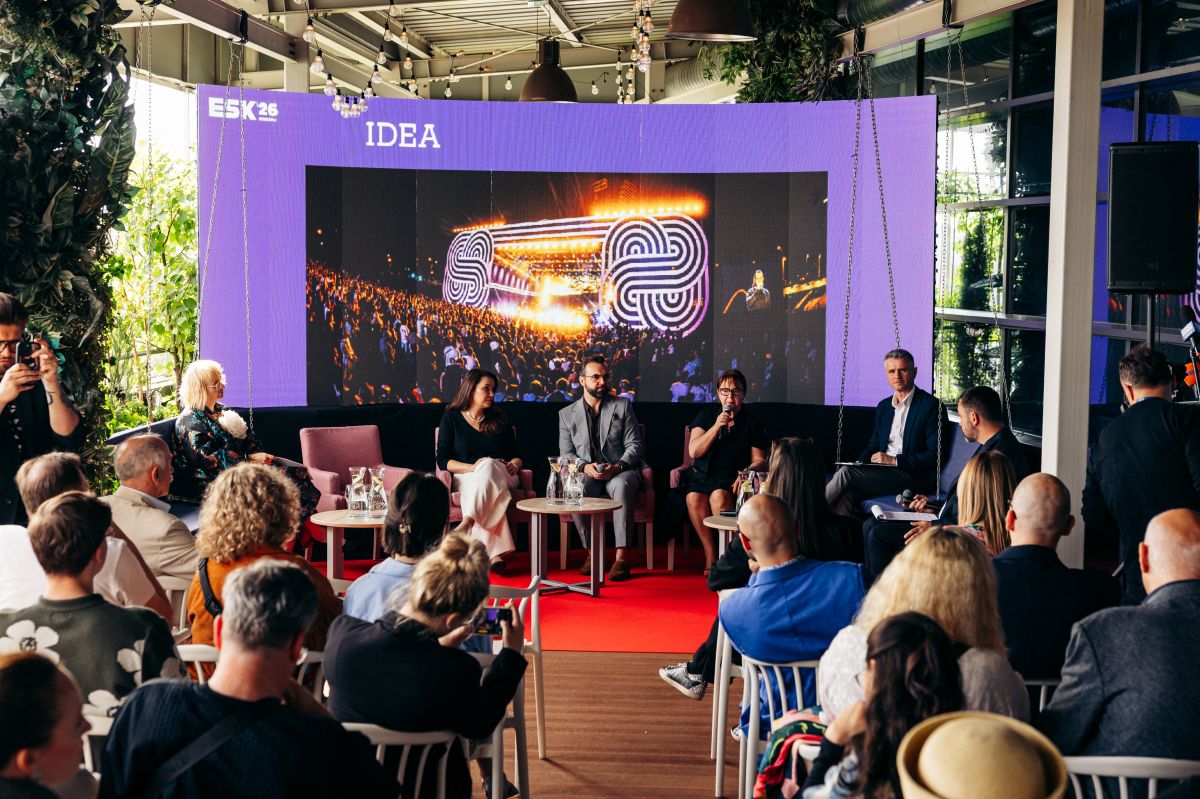 Foto: Konferencja prasowa zapowiadająca tegoroczny Wschód Kultury ? Europejski Stadion Kultury w Rzeszowie.
