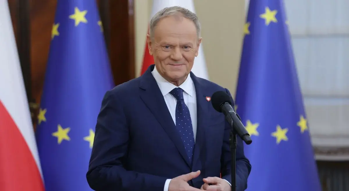 Foto: Premier Donald Tusk / Źródło: Kancelaria Prezesa Rady Ministrów