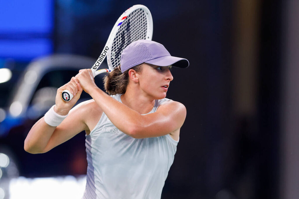 Foto: Iga Świątek /  Źródło: WTA Tour
