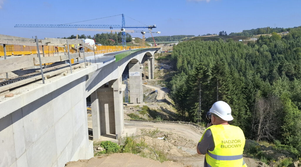 Dziennikarze na budowie S19 / Źródło: Generalna Dyrekcja Dróg Krajowych i Autostrad - Oddział Rzeszów