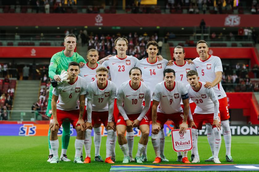Foto: Reprezentacja Polski na mecz z Bośnią-Hercegowiną/ Źródło: PZPN
