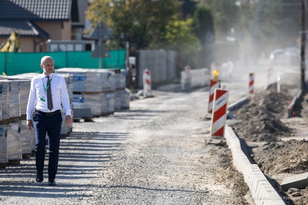 teren budowy na rzeszowskim osiedlu Staromieście, fot. Grzegorz Bukała, Urząd Miasta Rzeszowa
