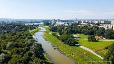 Bulwary nad Wisłokiem w Rzeszowie, fot. Adam Lampart, Urząd Miasta Rzeszowa
